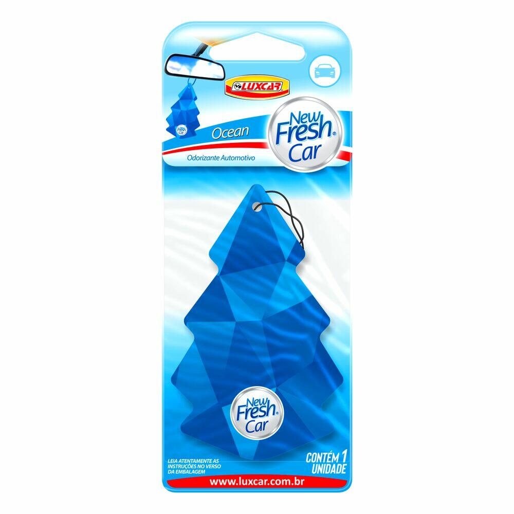 Odorizante New Fresh Car Ocean Azul Luxcar