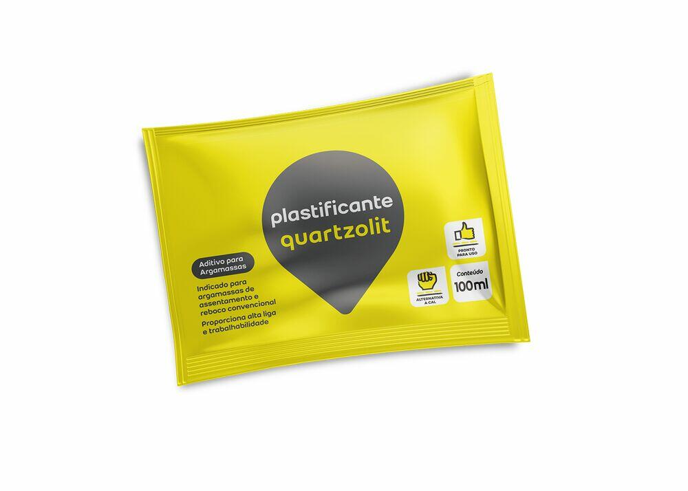 Aditivo Plastificante Sachet Incolor 100ml Quartzolit