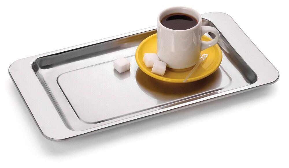 Bandeja para Café de Aço Inox 17x30 Forma