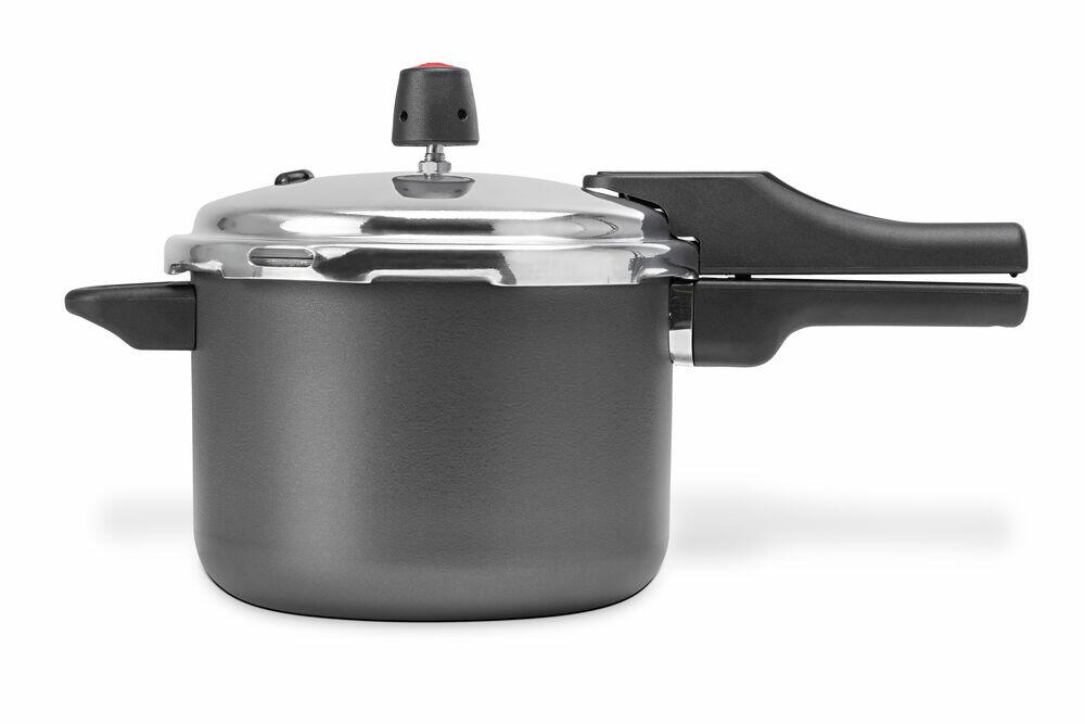 Panela De Pressão Antiaderente 4,5L para fogão de Indução Grafite Multiflon