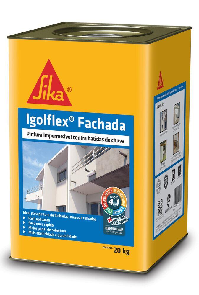 Selador Acrílico Fachada 20kg Igolflex Branco Sika