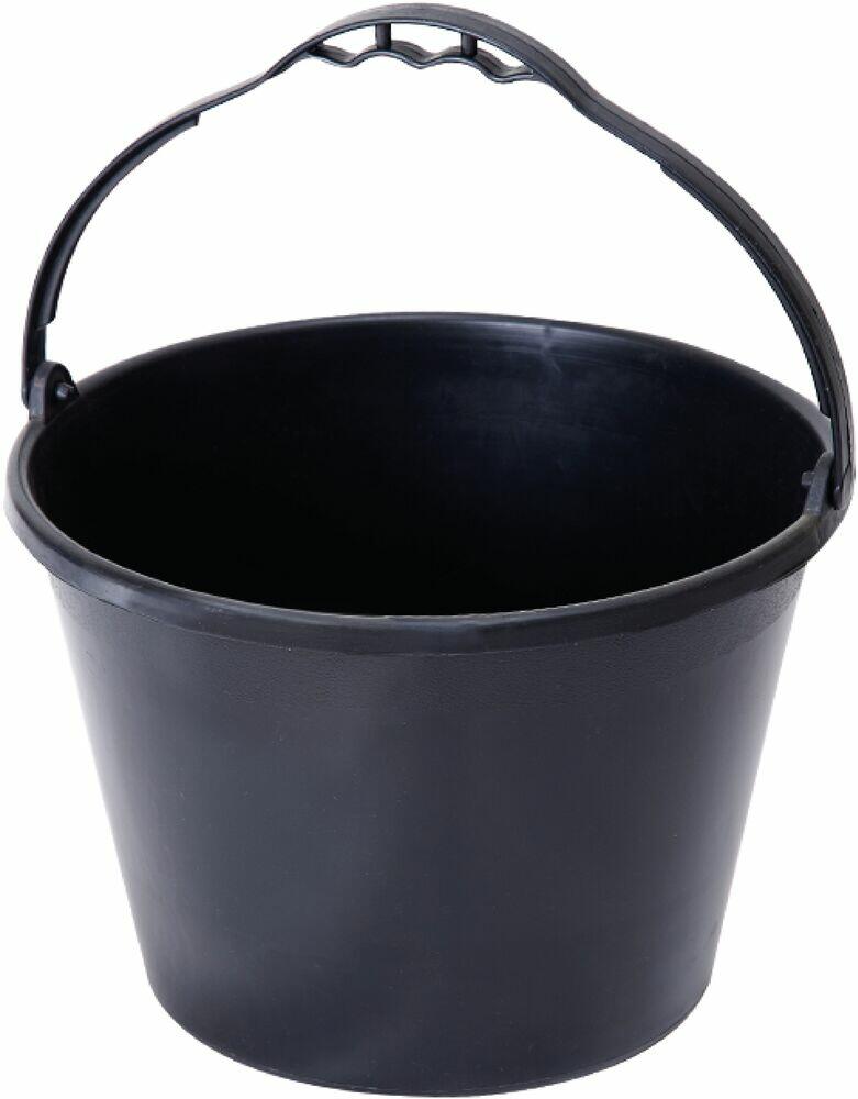 Balde para Concreto Brico Forte 12L PVC Preto