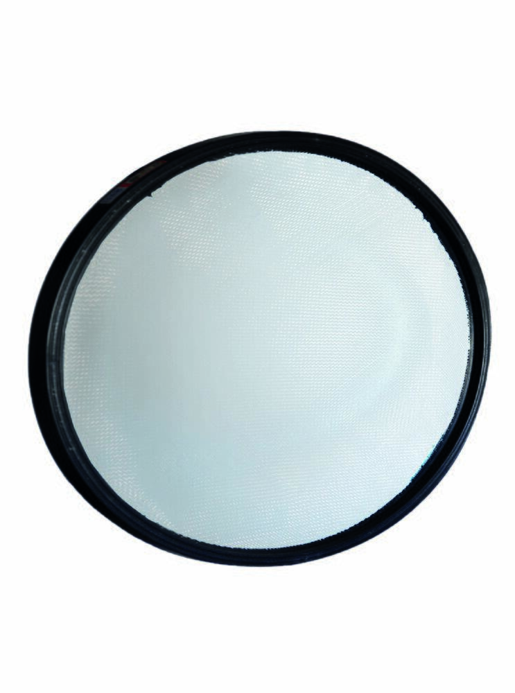 Peneira para Arroz/Areia Brico Forte 08 PVC Preta Redonda