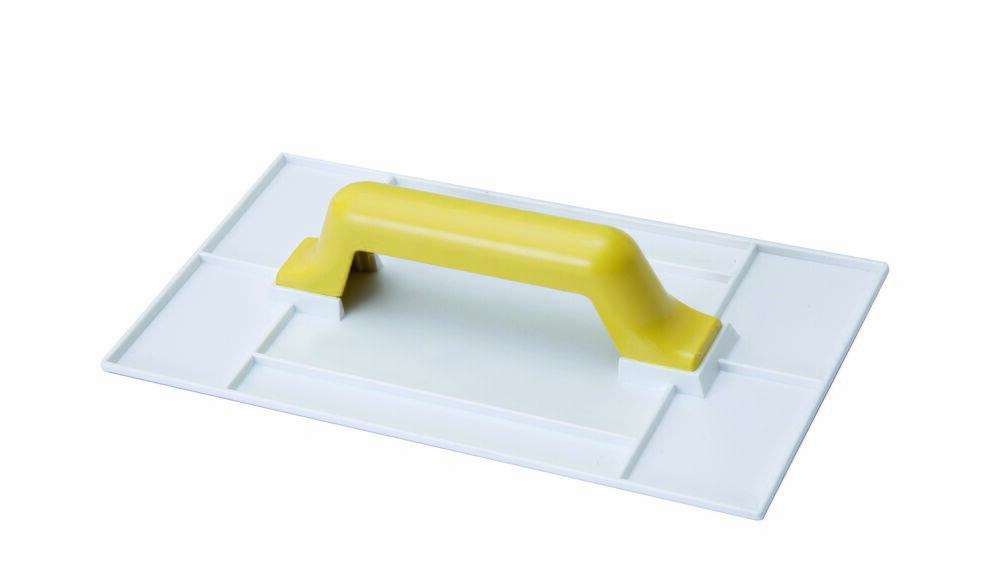 Desempenadeira para Grafiato 14x27 Branco/Amarelo Brico Forte