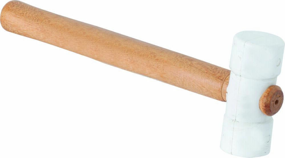 Martelo de Borracha Brico Forte 60mm Branco