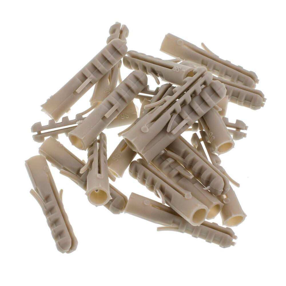 Bucha para Concreto Bemfixa 6mm sem Anel Cinza 10 Peças
