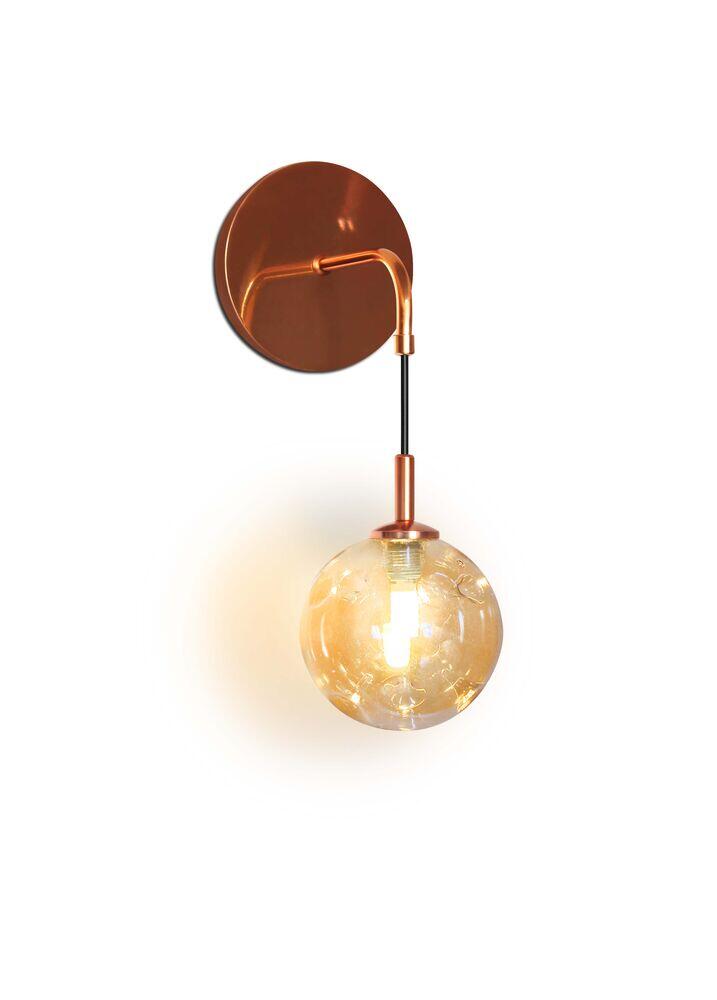 Arandela  Asturia 1 Lâmpada Spot Line G9 Cobre Polido Spot Line