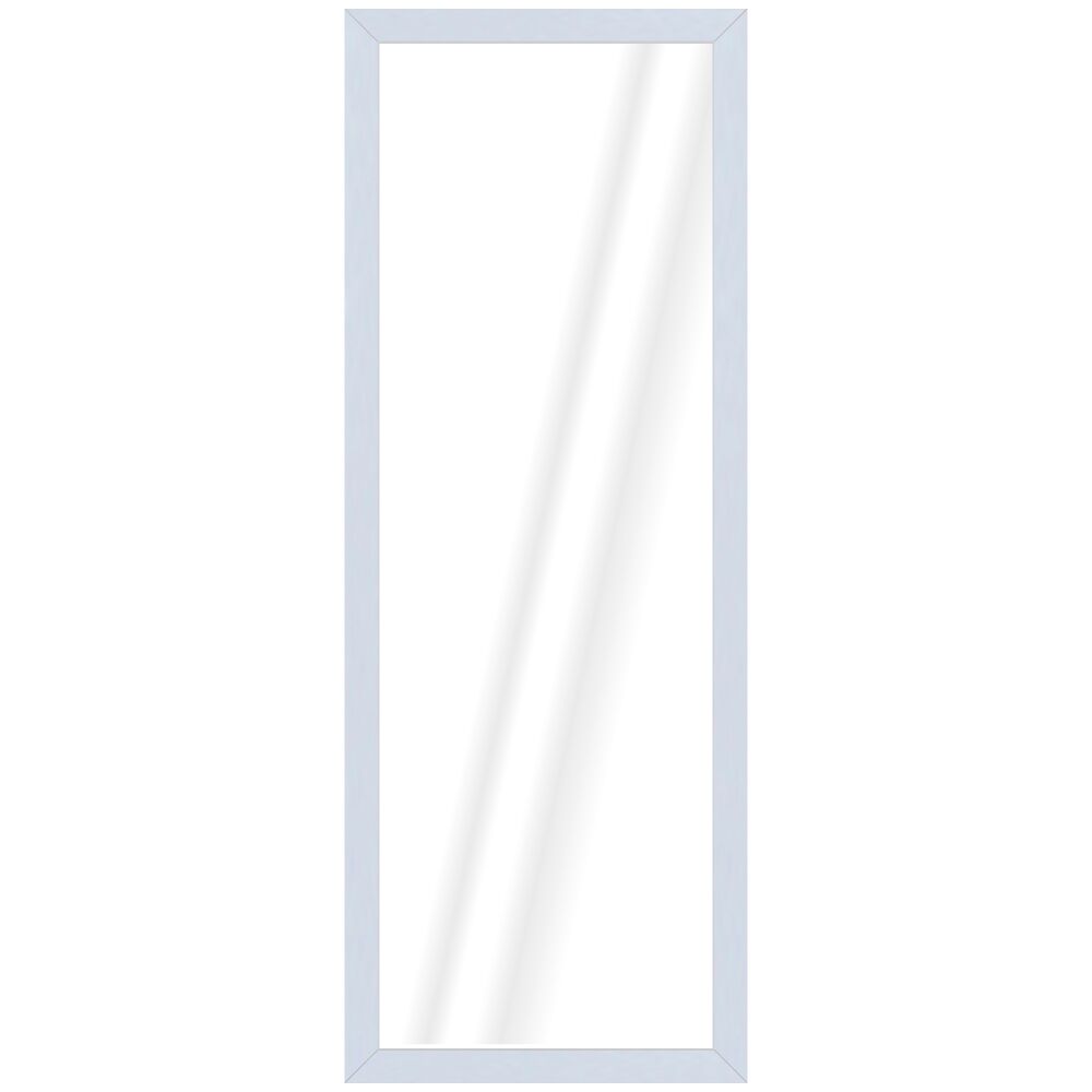 Espelho Retangular 40x120cm Branco Tropical Artes
