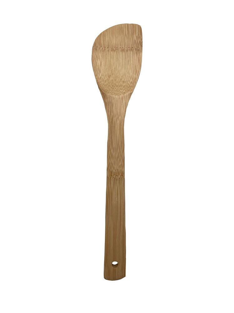 Espátula Cotidiana Reta 30cm Bambu Natural