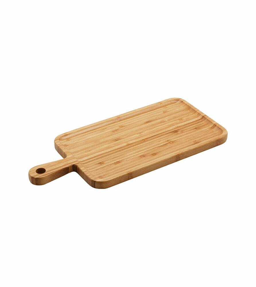 Tábua de Cozinha Cotidiana Oikos 34,5cm Bambu Natural