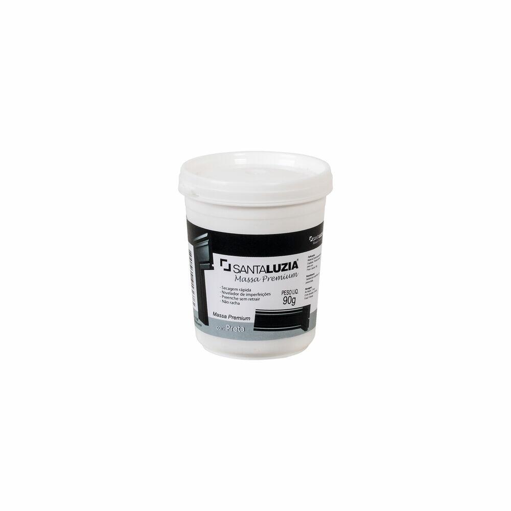 Multimassa Santa Luzia Flex Preto 90gr Pigmentado