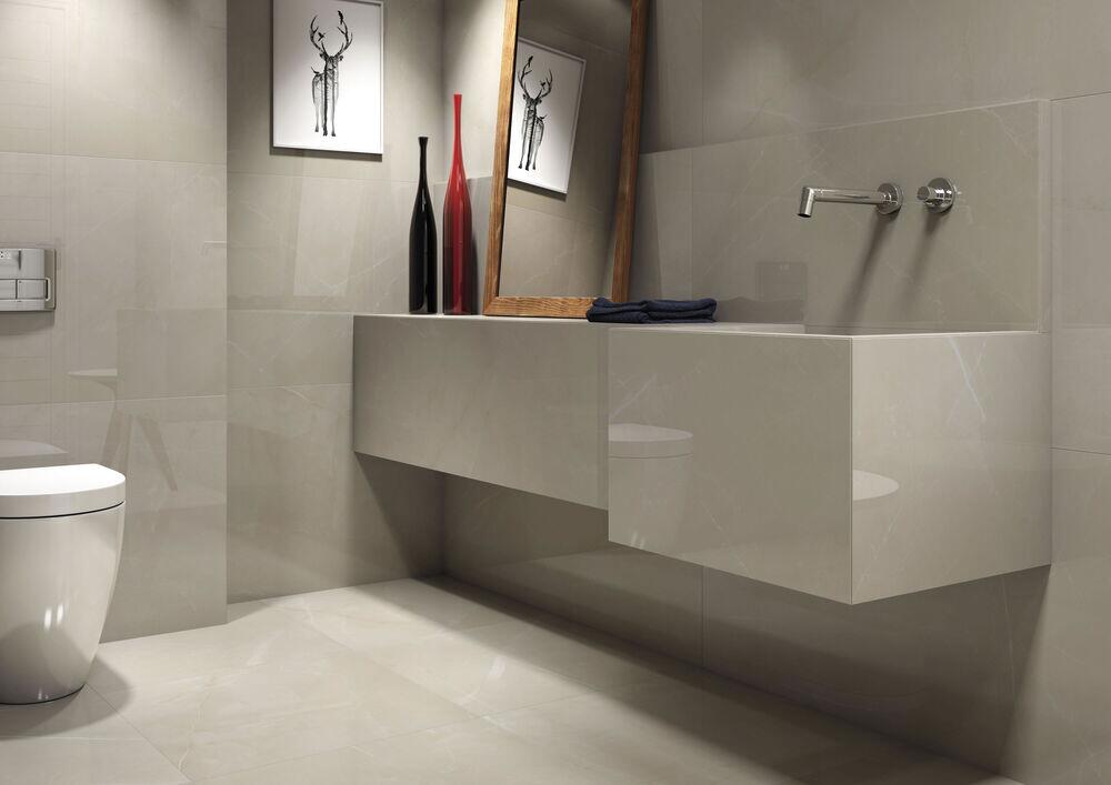 Porcelanato Polido Pulpis Crema 60x120 Retificado Eliane