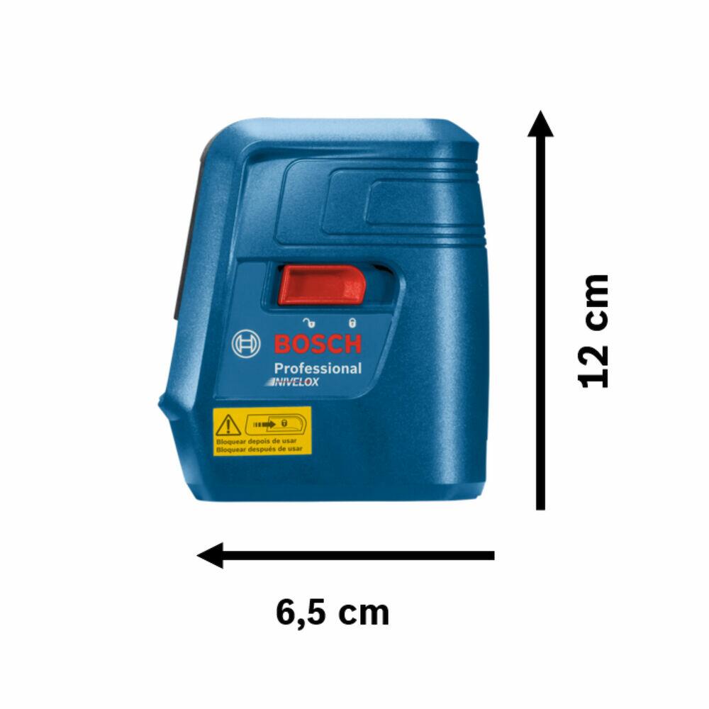 Nível a Laser 15m Nivelox Vermelho Bosch