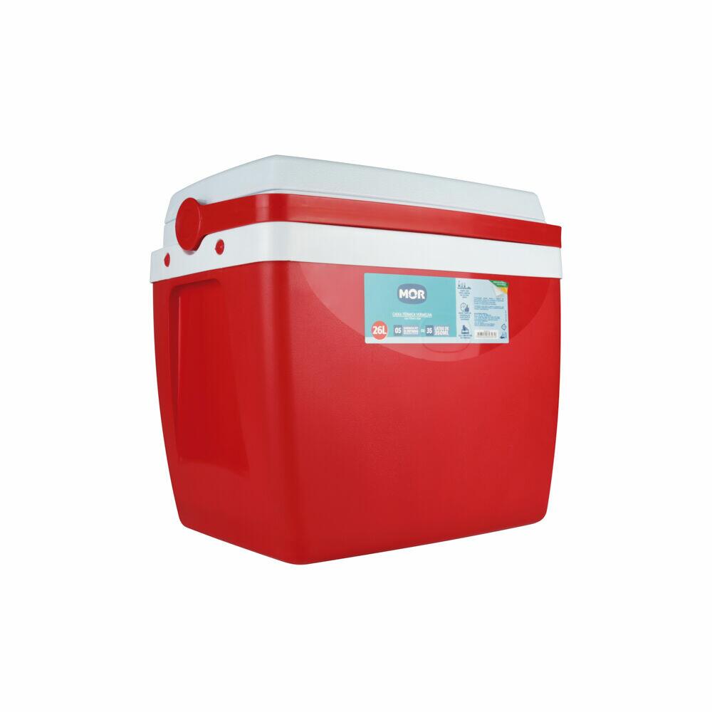 Caixa Térmica Mor 26L Vermelho