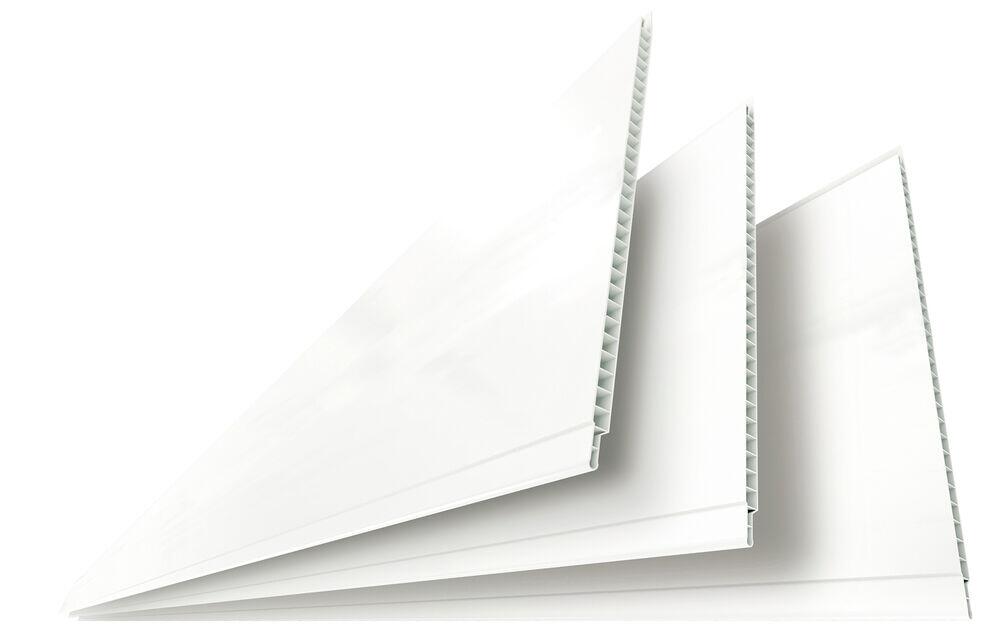 Forro PVC Liso 8mmx20cmx4m Junta Seca Branco Neve Pro Forma