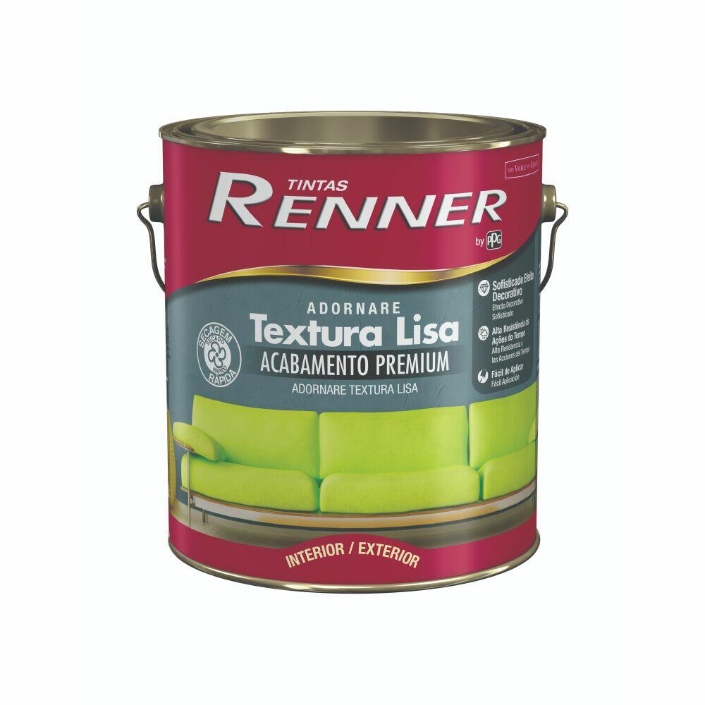 Textura Acrílica Renner Ardonare Lisa Premium 3,6L Branco Fosco