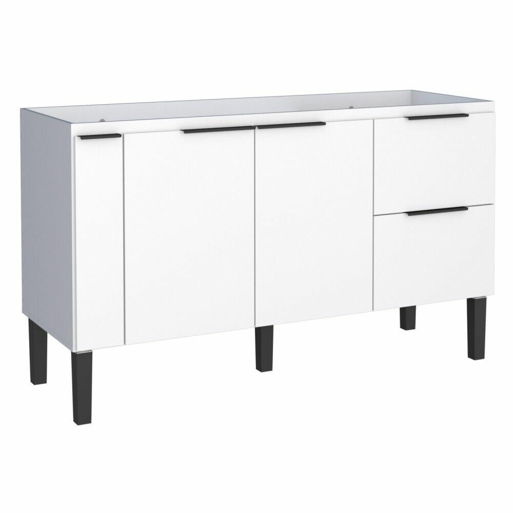 Balcão de Cozinha Cisne 144cm Branco Cozimax
