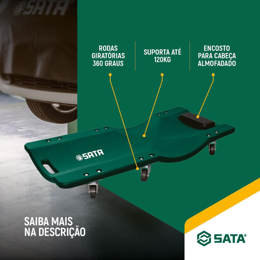 Esteira para Mecânico Verde Sata