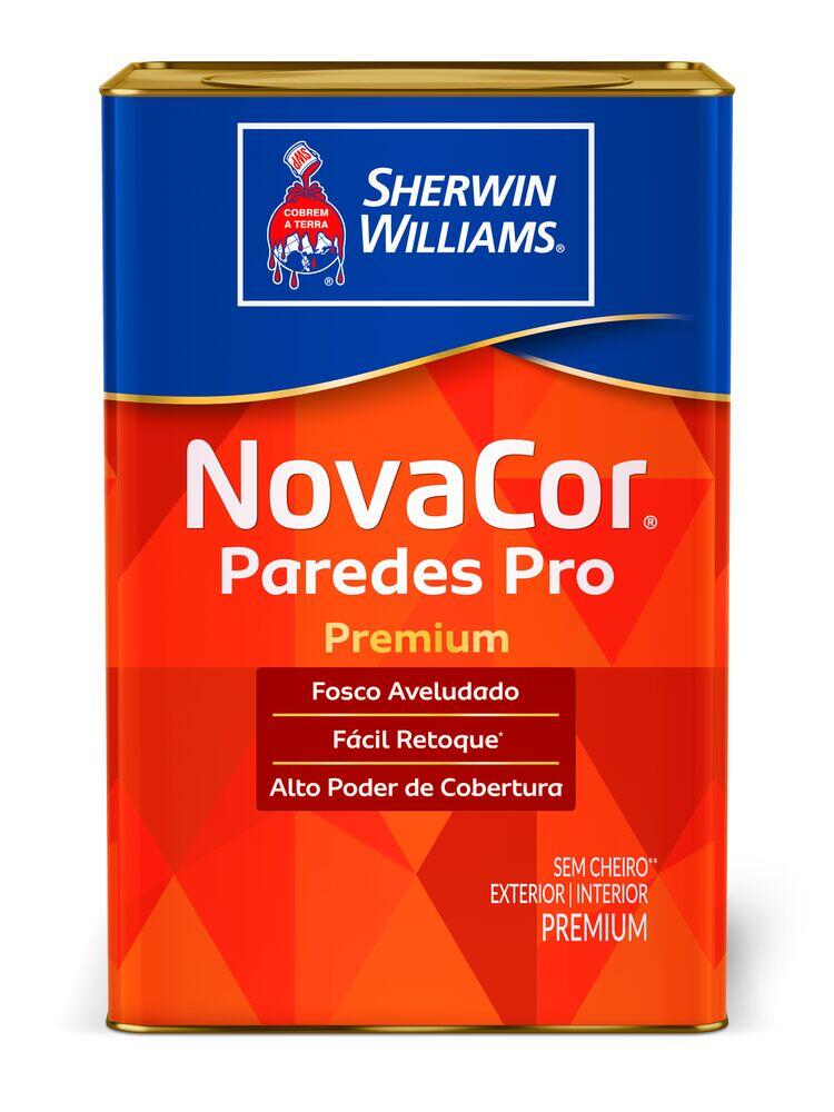 Tinta Sherwin Williams Novacor Paredes Pro Areia 18L Fosco