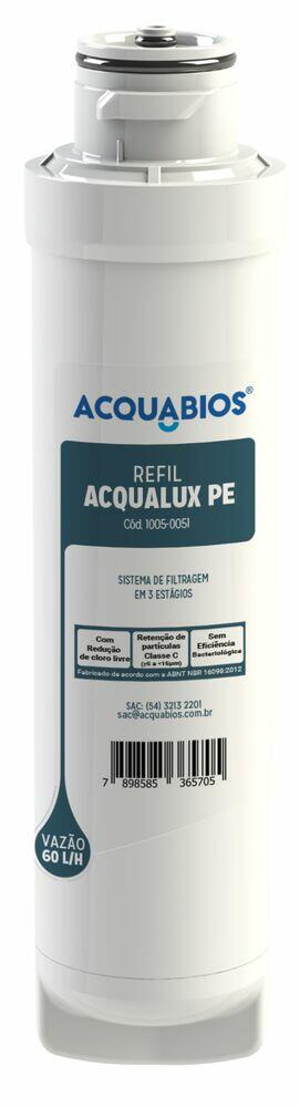 Refil para Purificador Acquabios Acqualux 60L/H Branco
