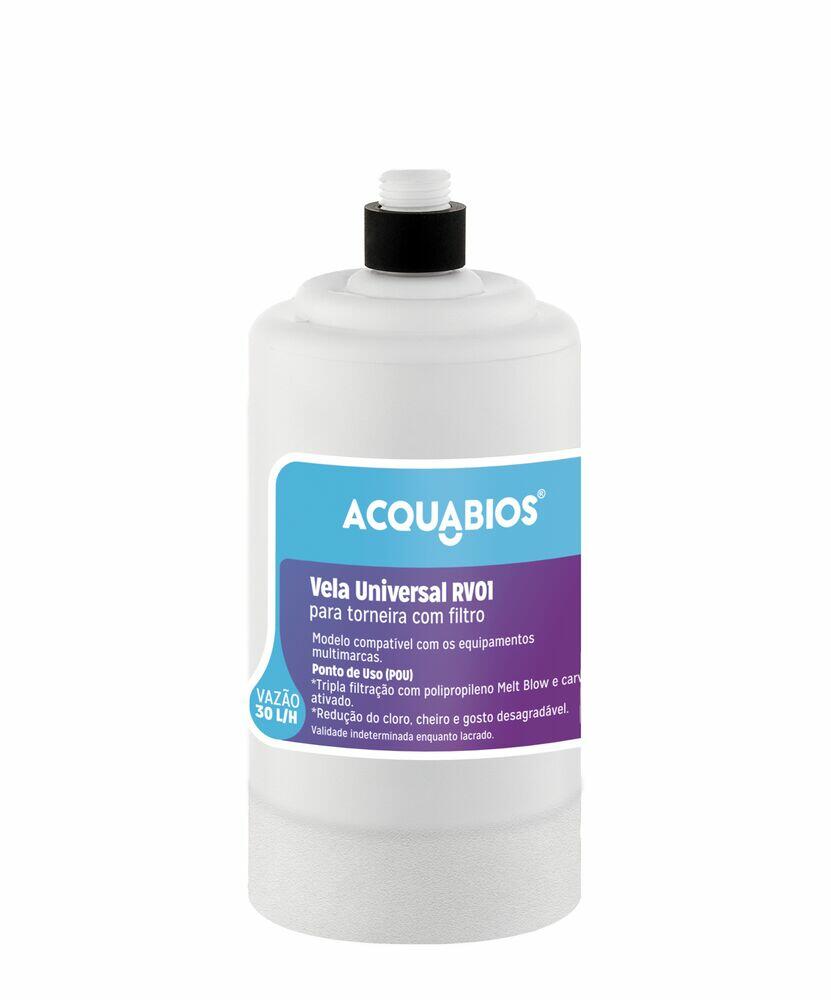 Refil para Filtro Acquabios Acqua Flow 30L/H Branco