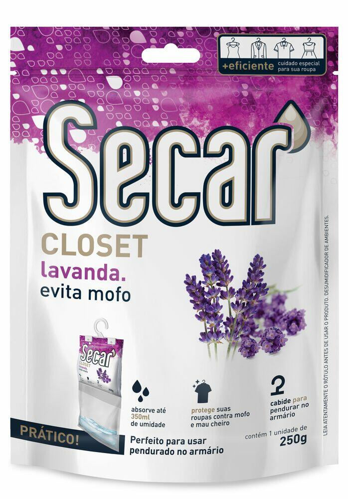 Desumidificador Soin Soc Closet 250g Roxo Lavanda