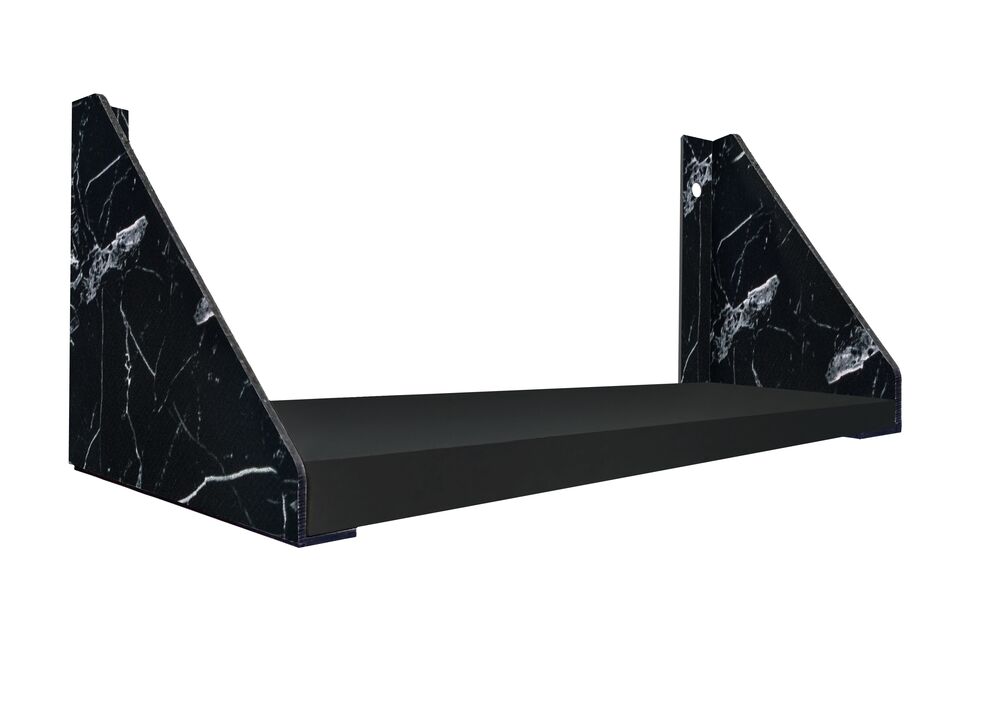 Prateleira Prat-K Suporte V 10x40cm Preto
