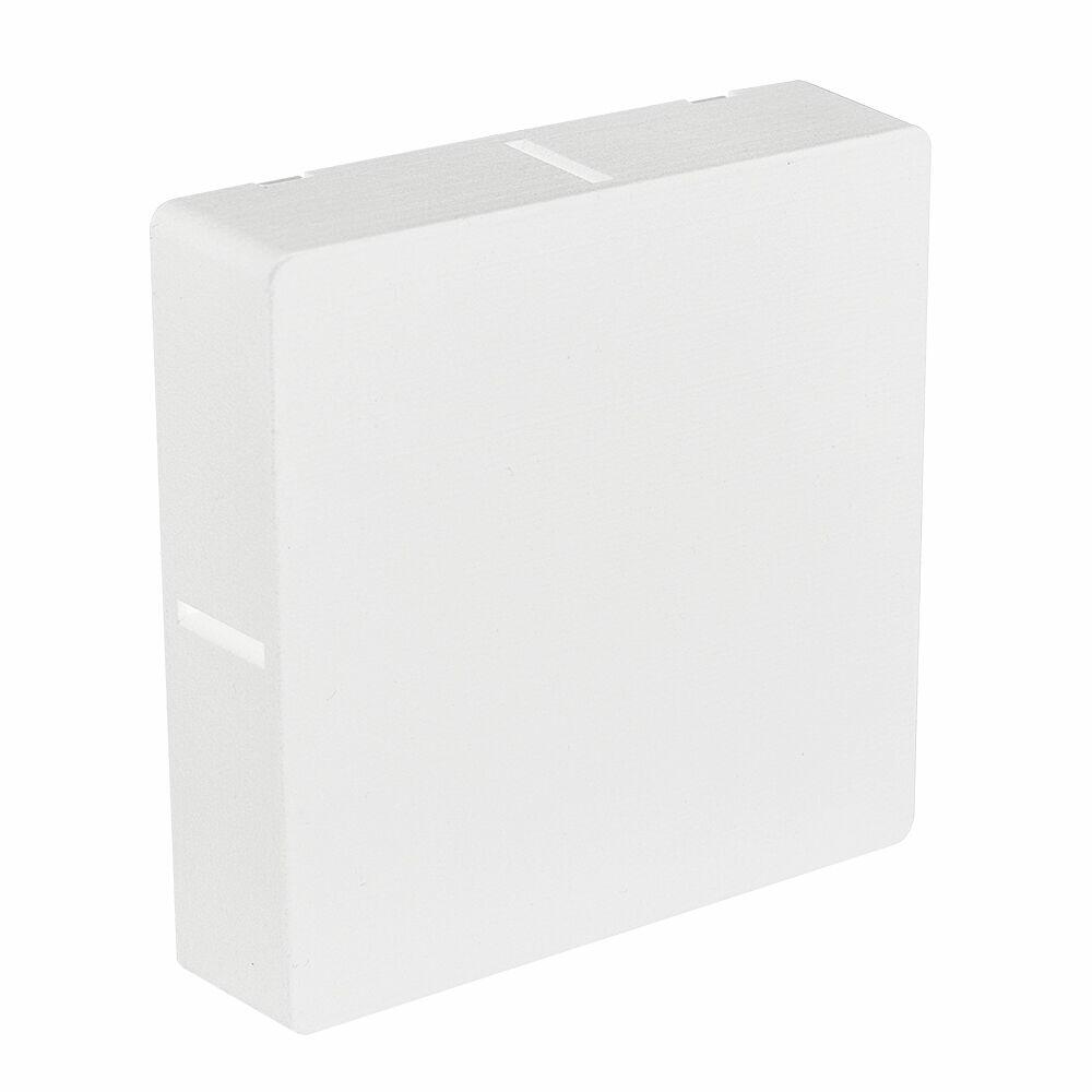Arandela Clean Cross LED 6w 3.000k Luz Branco Quente Blumenau Iluminação