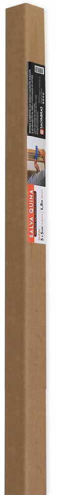 Salva Quina 1,80mx5x5cm Salva Piso Protetor Branco