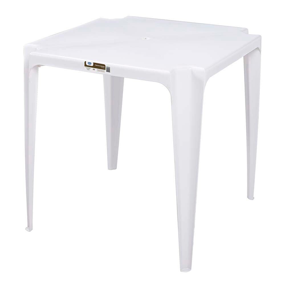 Mesa de Plástico Mor Branca