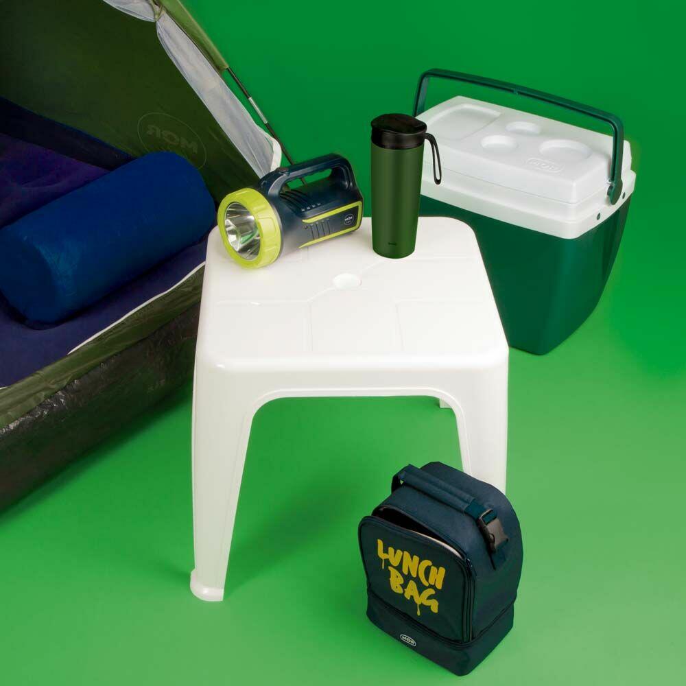 Mesa Plástica de Apoio Mor Branca