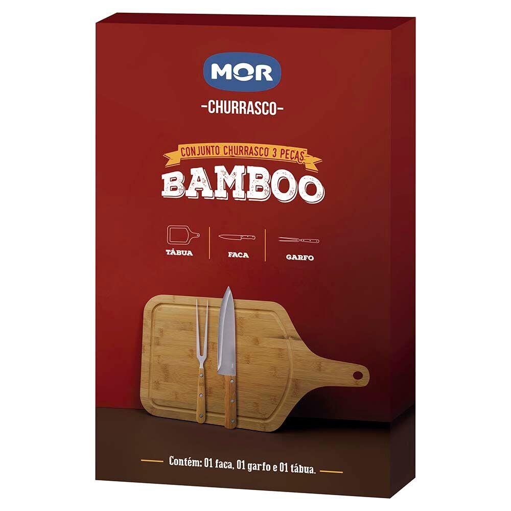 Conjunto para Churrasco Mor 50x30cm