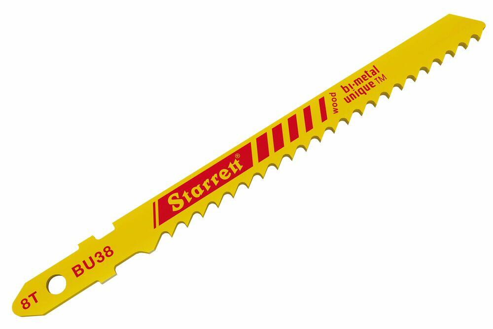 Lâmina de Serra Tico-Tico Starrett Bi-Metal 75mm 8D 5 Peças