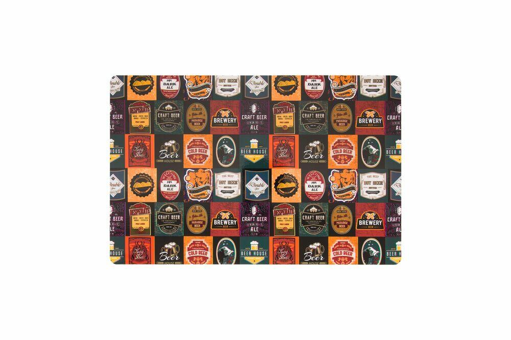 Lugar Americano Copa e Cia Print Beer Estampado 44x25cm