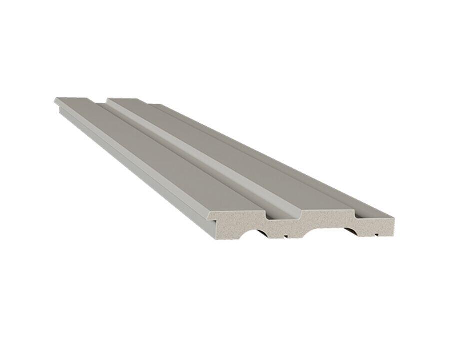 Faixa Ripada Santa Luzia Cinza Glacial 15x280