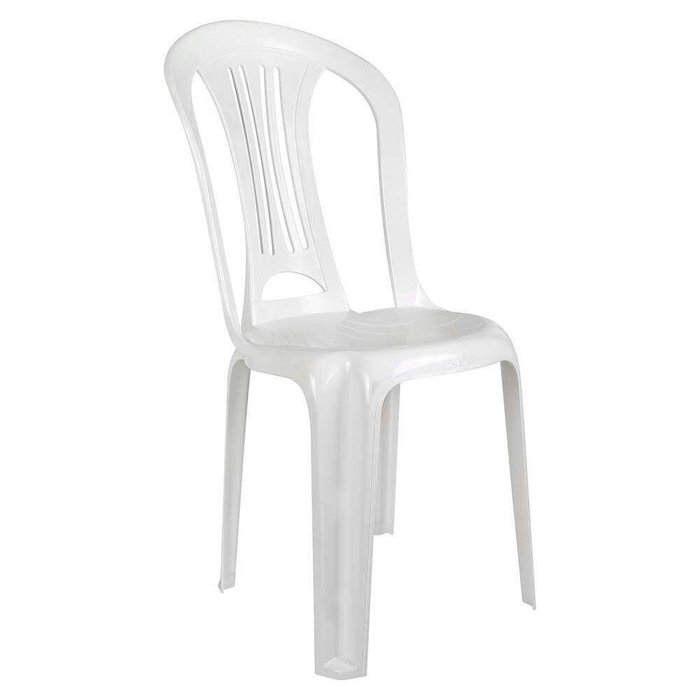 Cadeira de Plástico Mor Bistrô Branca