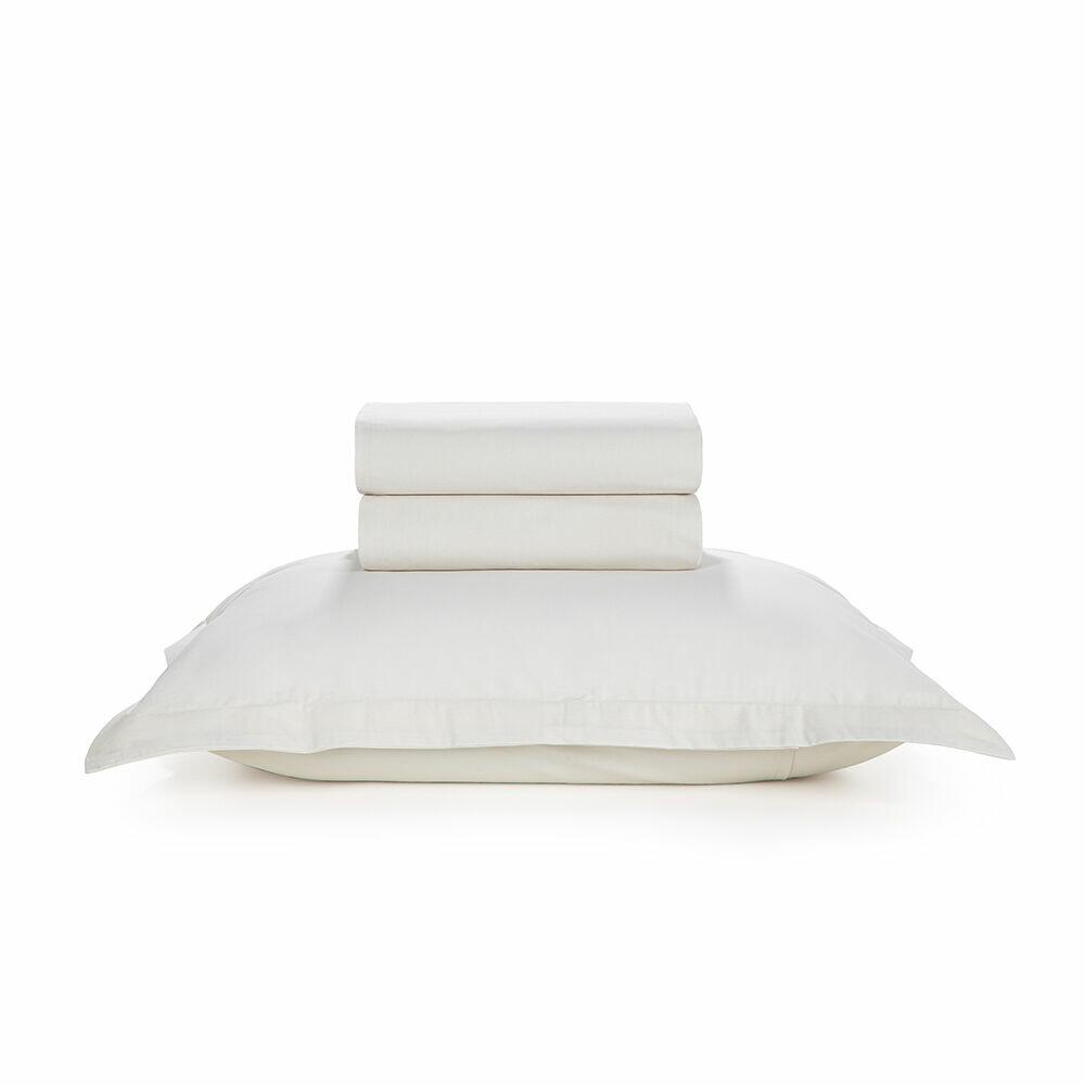 Jogo de Cama Solteiro Karsten 1,80x2,40m Liss Branco