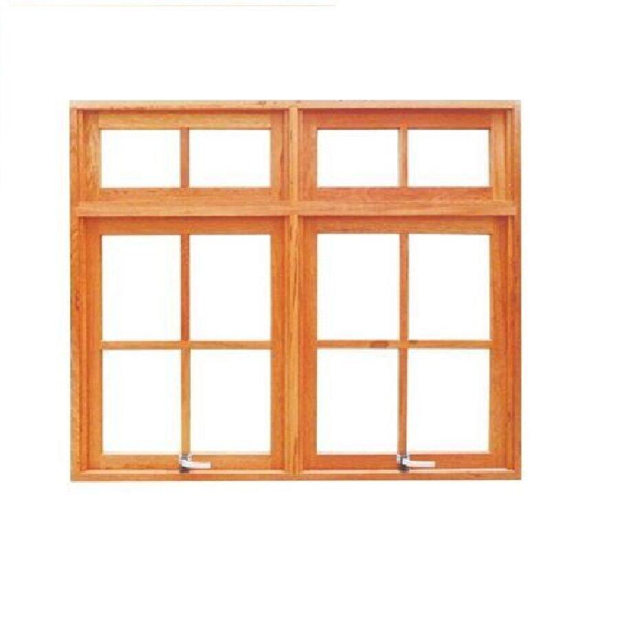 Janela Maxim-Ar Madecen 1,57x1,20m 2 Folhas p/Vidro Eucalipto
