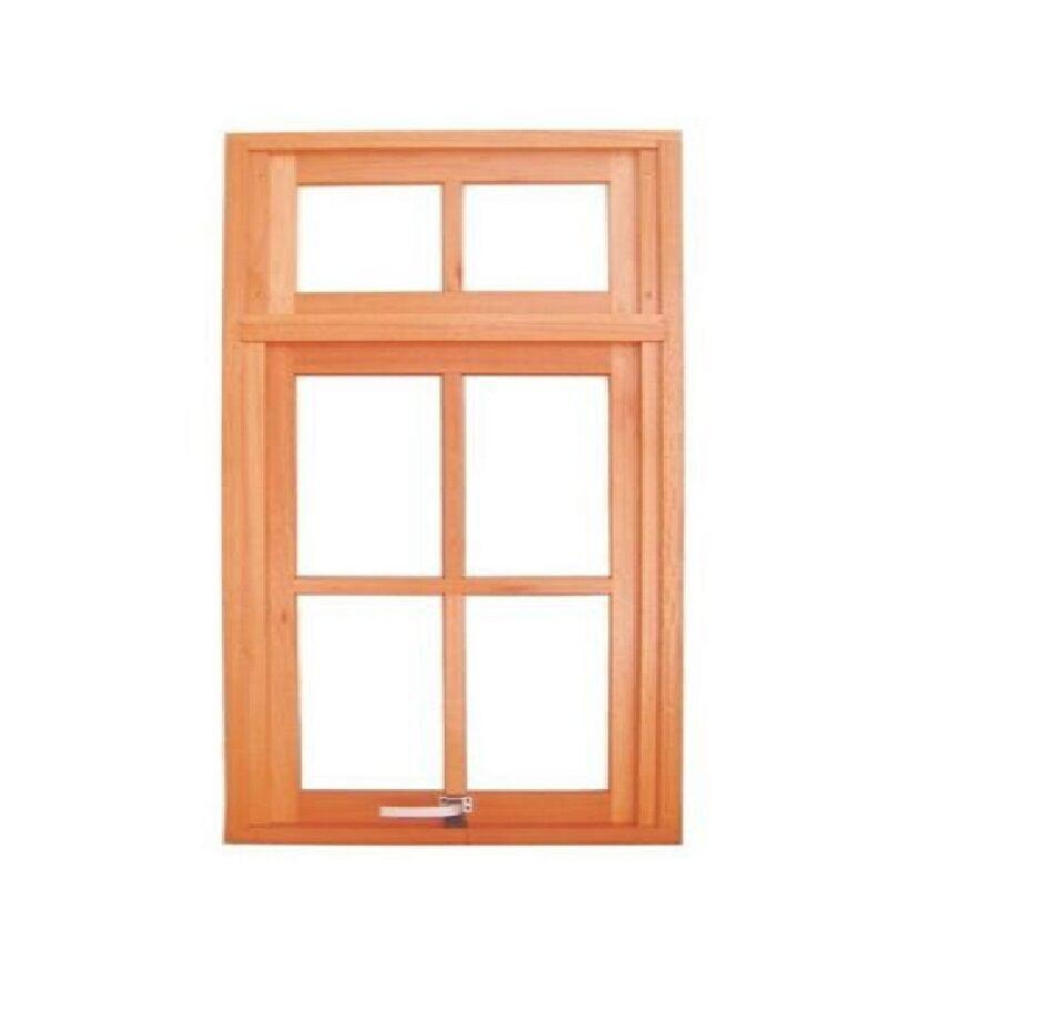Janela Maxim-Ar Madecen 0,40x1,20m 1 Folha p/ Vidro Eucalipto