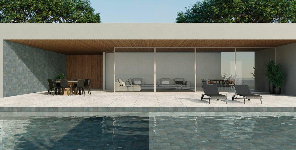 Porcelanato Externo Verano Esmeralda Bold 14,5x14,5 Portobello