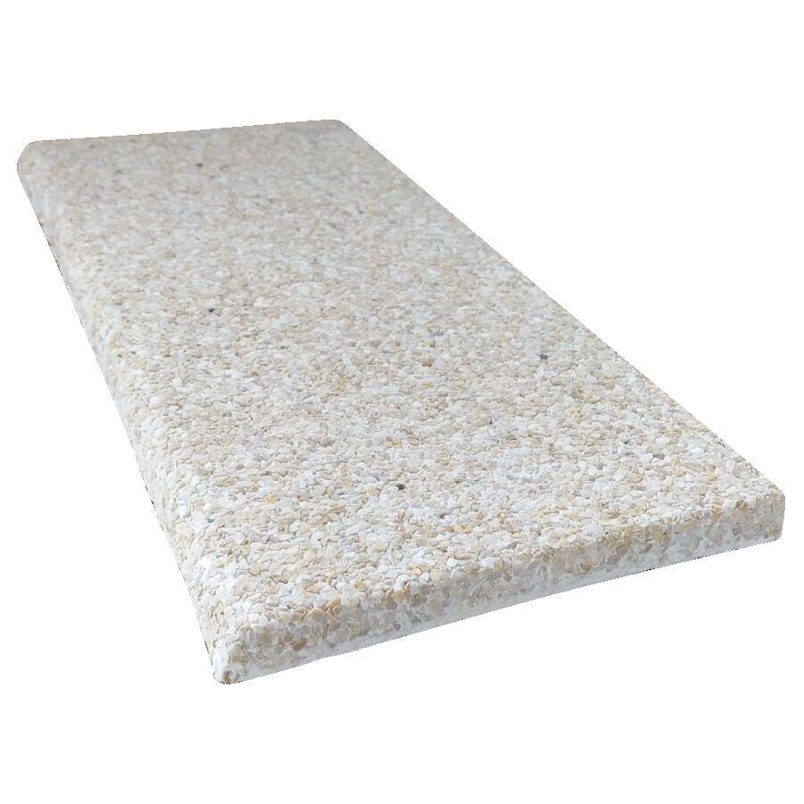 Borda Boleada Via di Sassi Beige 22,5x50x2 Cimentíssimo