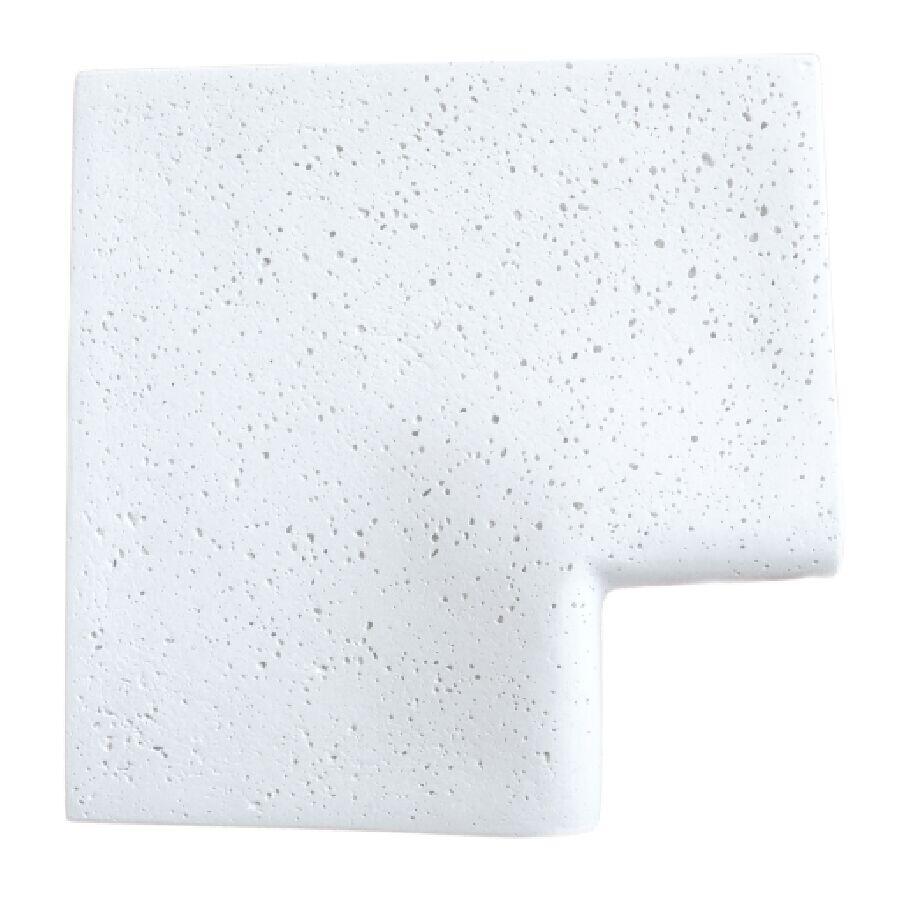 Borda Peito de Pombo Canto 90º Via Acqua Bianco 32,5x32,5x2 Cimentíssimo