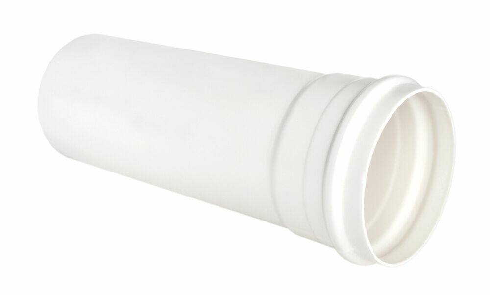 Tubo Esgoto PVC 1m 100mm Branco Plastilit