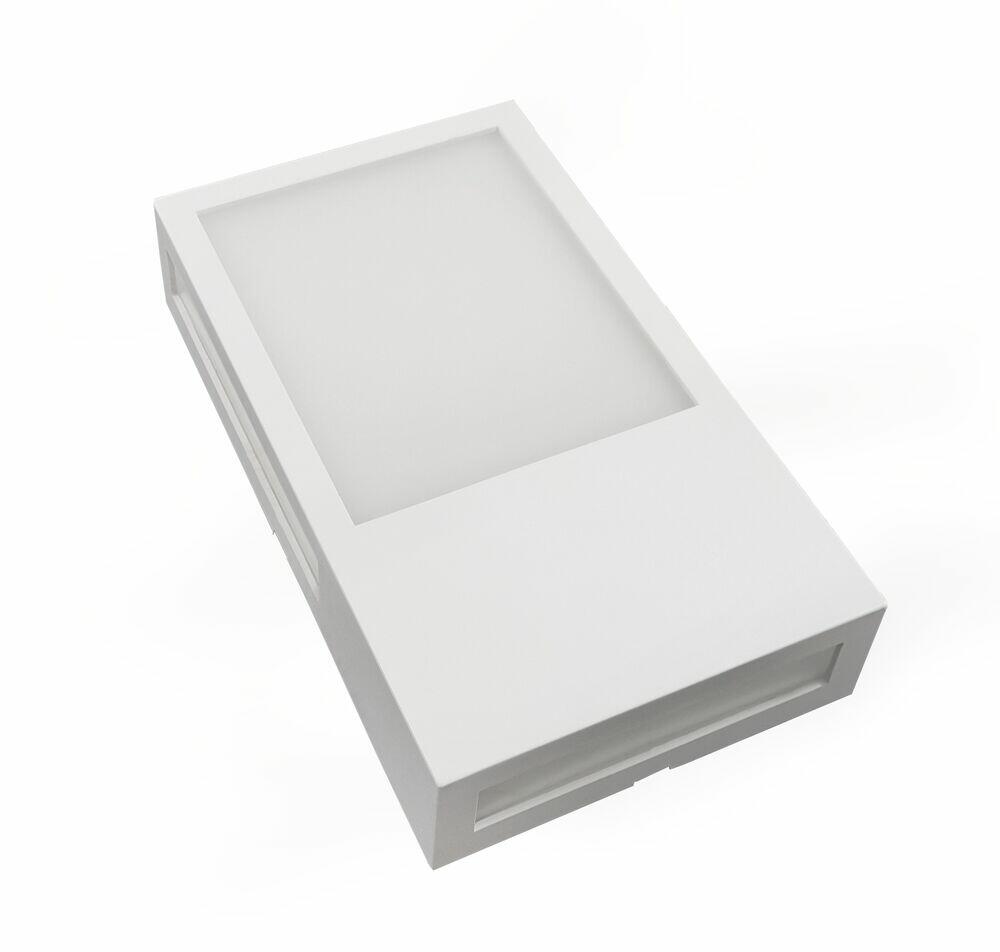 Arandela LED 12W Cube 3000K Branco Bivolt Luz Amarela Avant