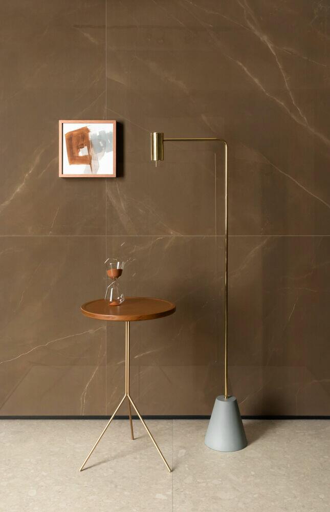 Porcelanato Polido Valenciano Retificado Marmorizado 120x120 Eliane