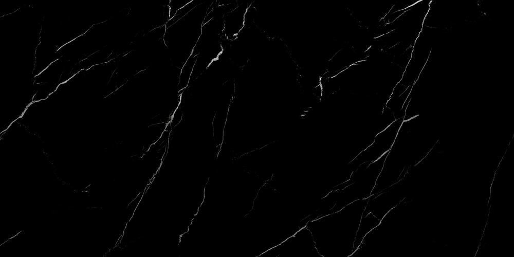 Porcelanato Polido Nero Marquina Retificado Marmorizado 120x120 Eliane