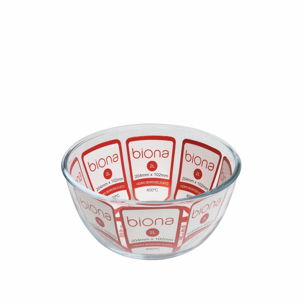 Tigela de Vidro Oxford 2L Redonda