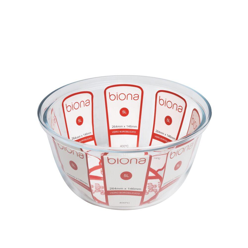 Pote de Vidro Oxford 5L Redondo