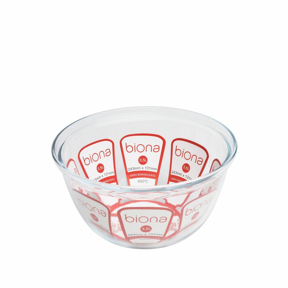 Pote de Vidro Oxford 3,5L Redondo