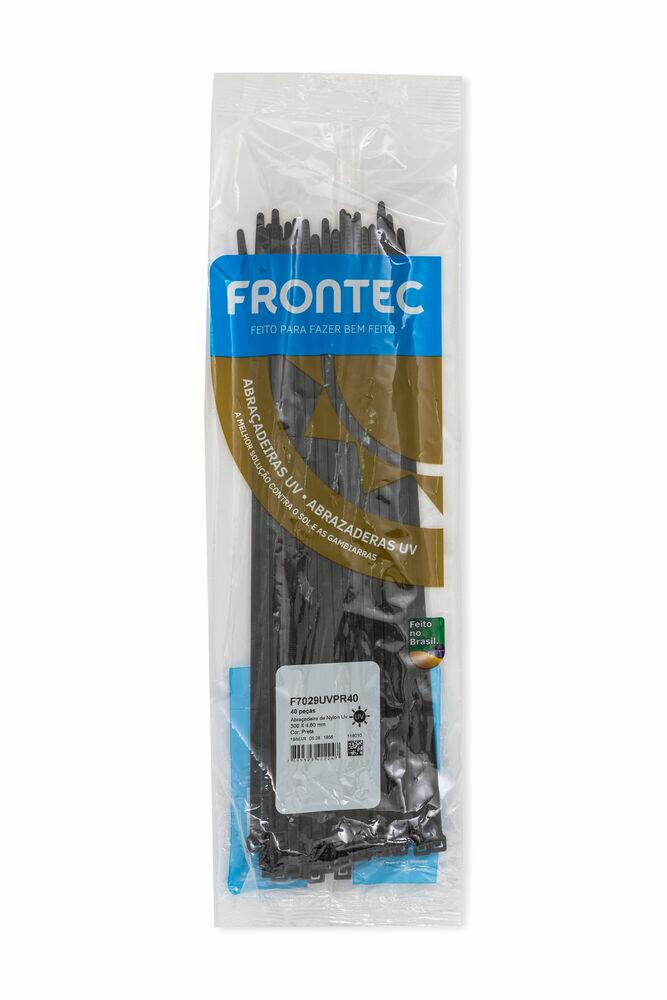 Abraçadeira Nylon 4,8x340mm Preto 40 Peças Frontec